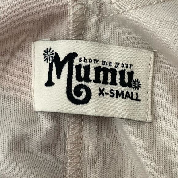 Show Me Your Mumu Kendall Floral Maxi Dress in Abers Babers Chiffon Colorful XS - Picture 7 of 9